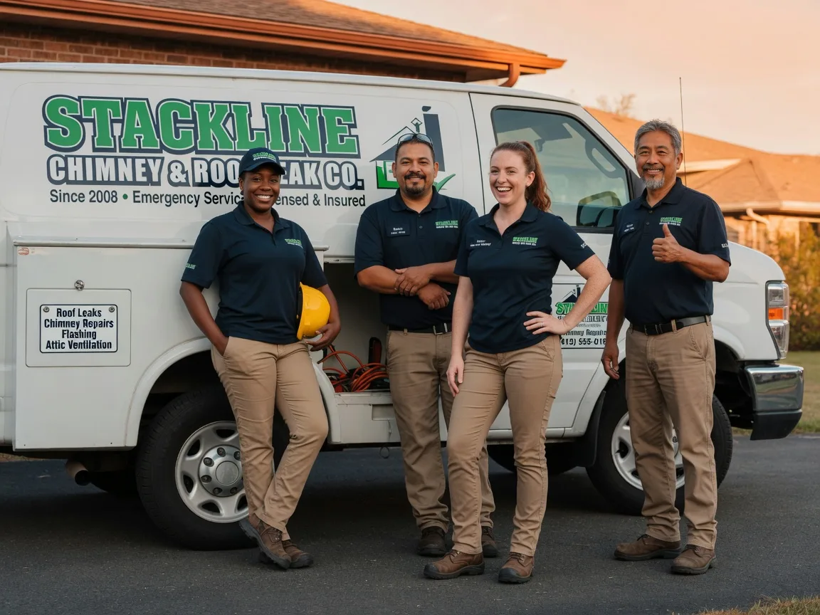 Chimney flashing repair company in Girard, OH